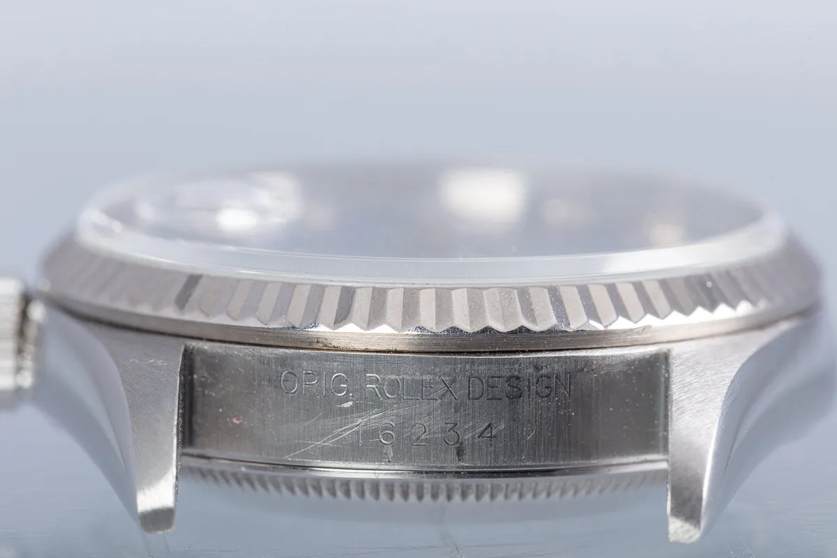 1996 Rolex Datejust 16234 Blue Sodalite Diamond Dial