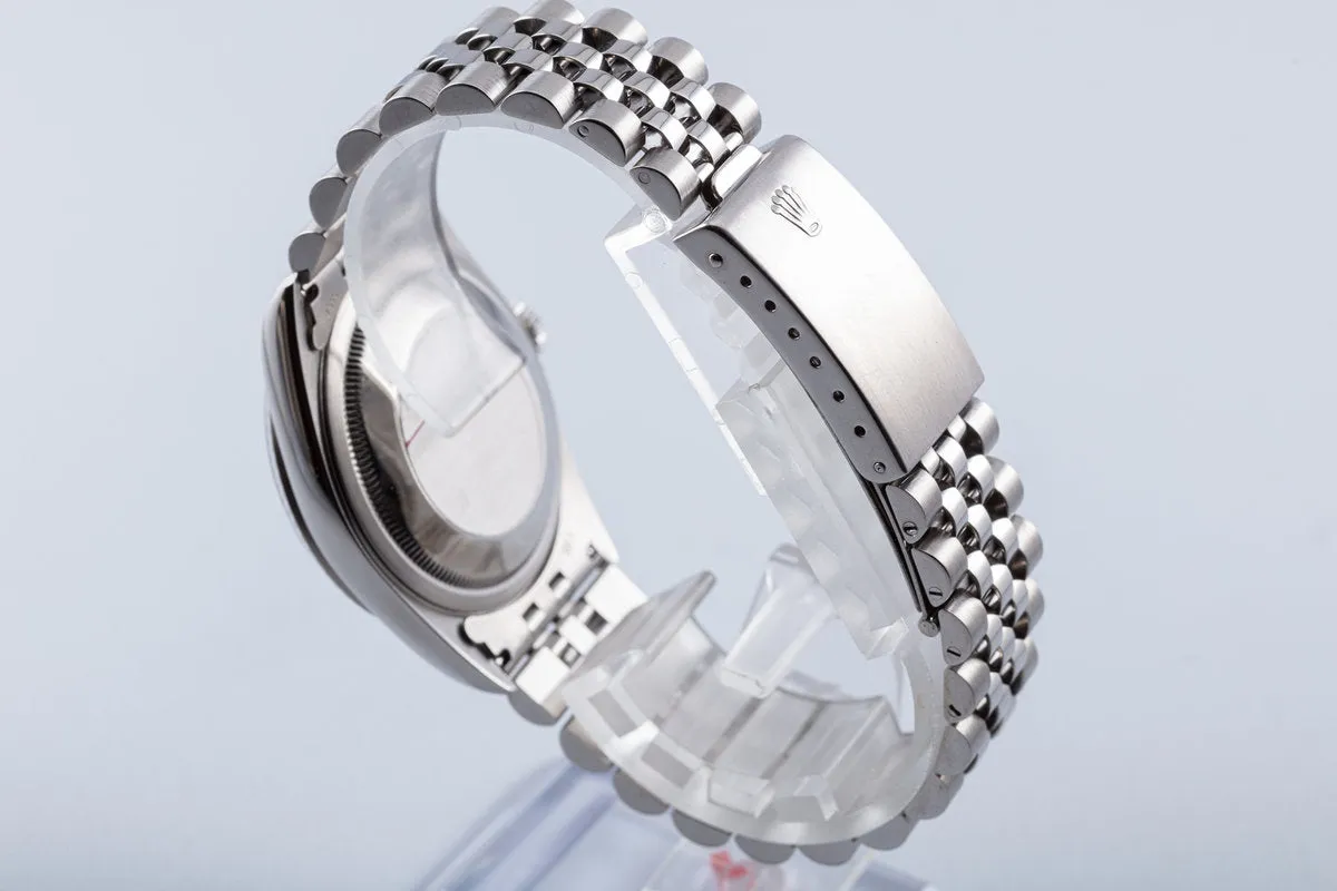 1996 Rolex Datejust 16234 Blue Sodalite Diamond Dial