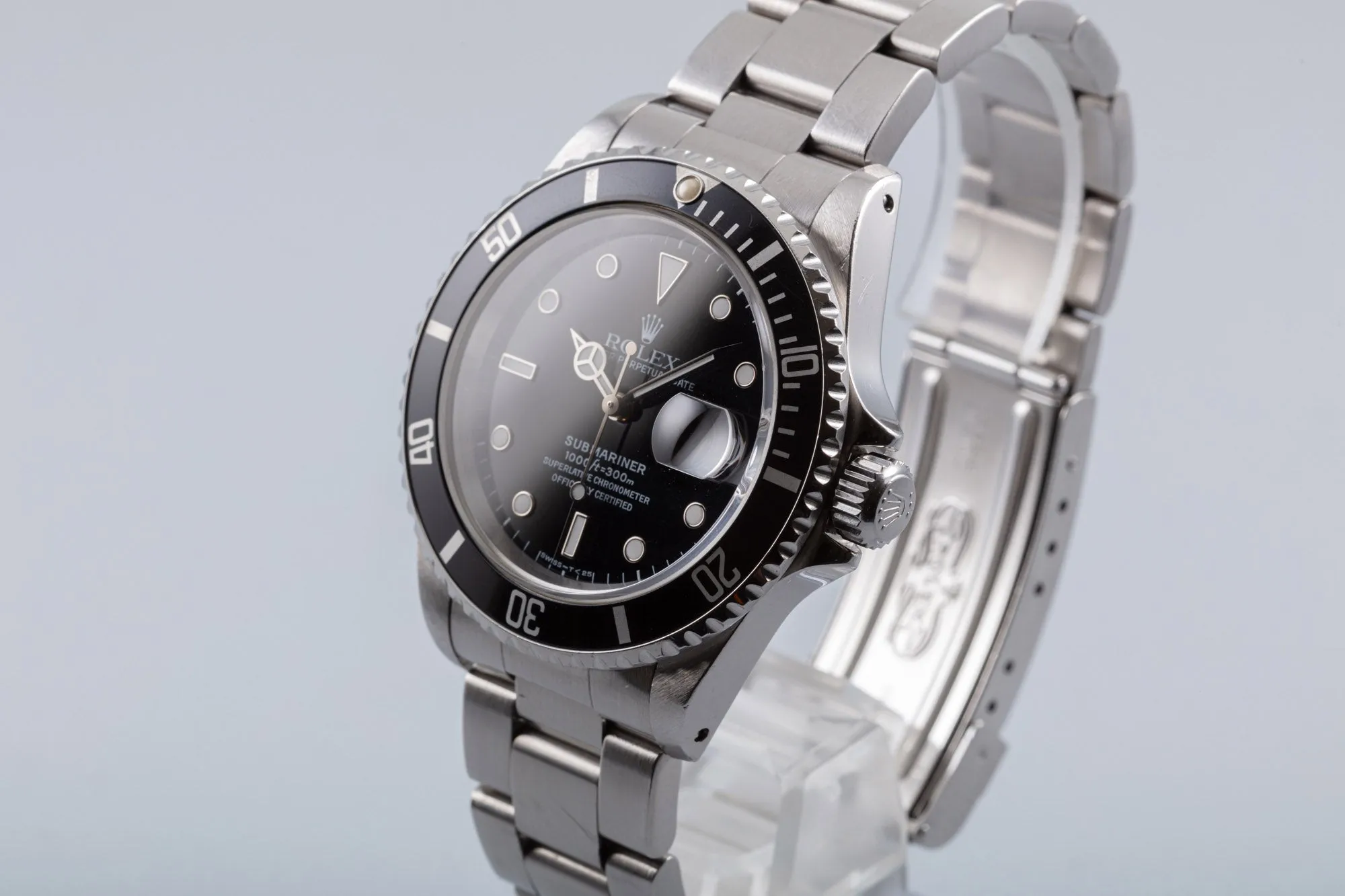 1996 Unpolished Rolex Submariner 16610
