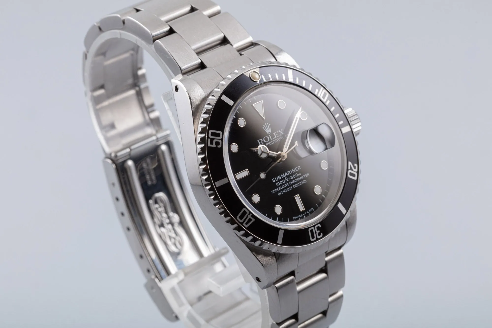 1996 Unpolished Rolex Submariner 16610