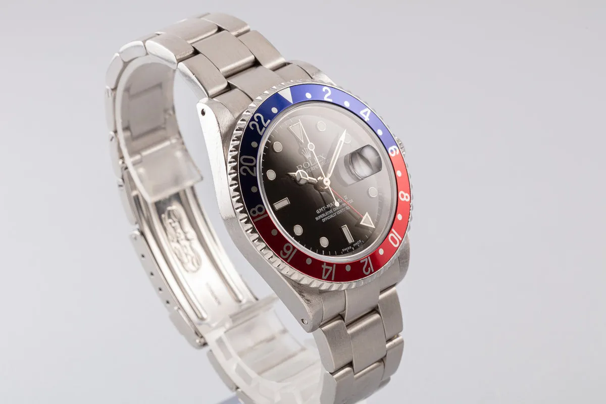 2003 Rolex GMT-Master II 16710 "Pepsi" with Box & Papers