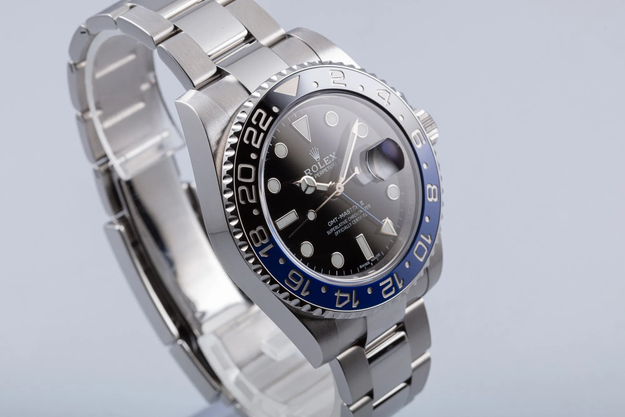 2018 Rolex GMT-Master II 116710BLNR "Batman" with Box & Card