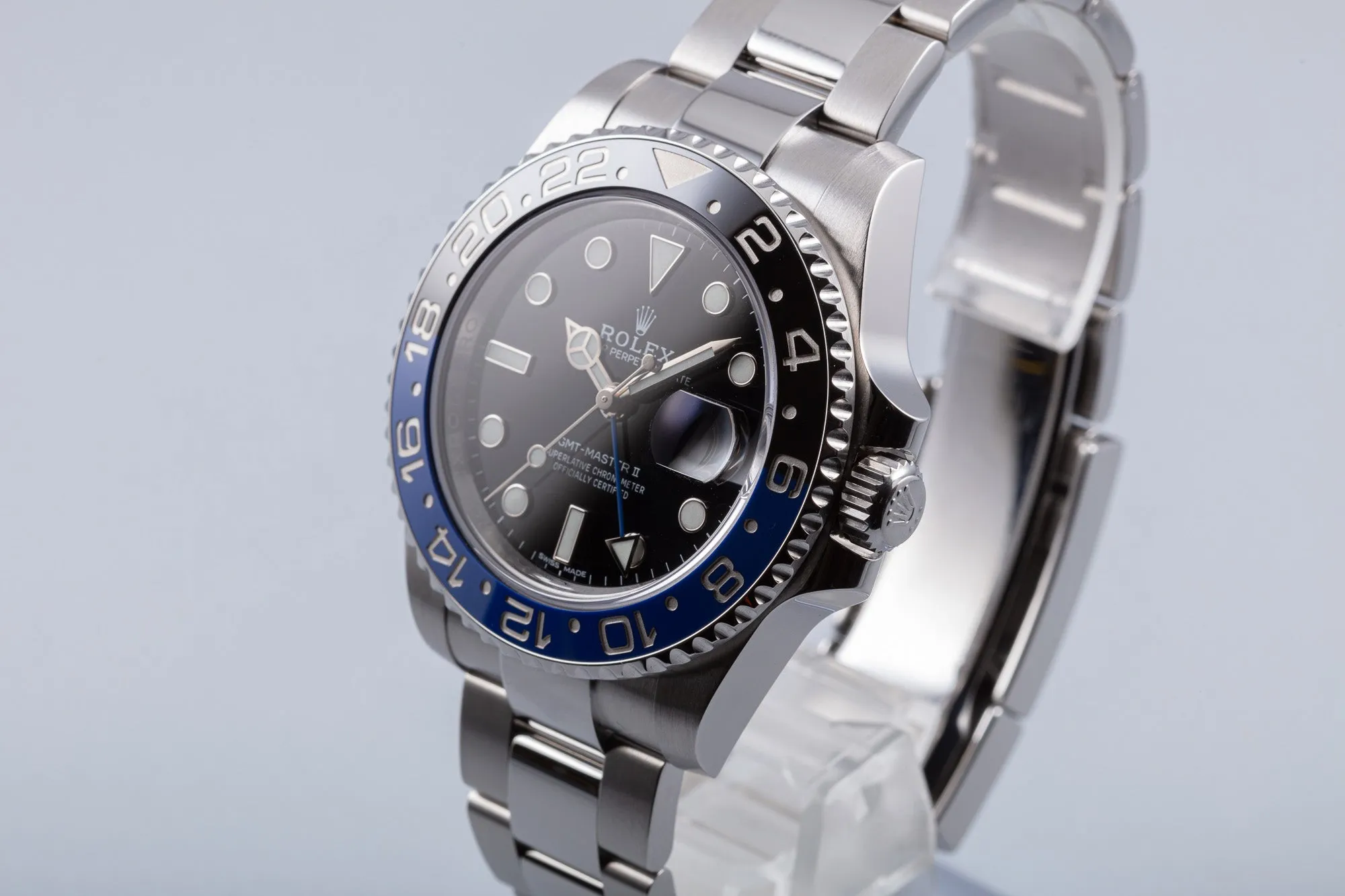 2018 Rolex GMT-Master II 116710BLNR "Batman" with Box & Card