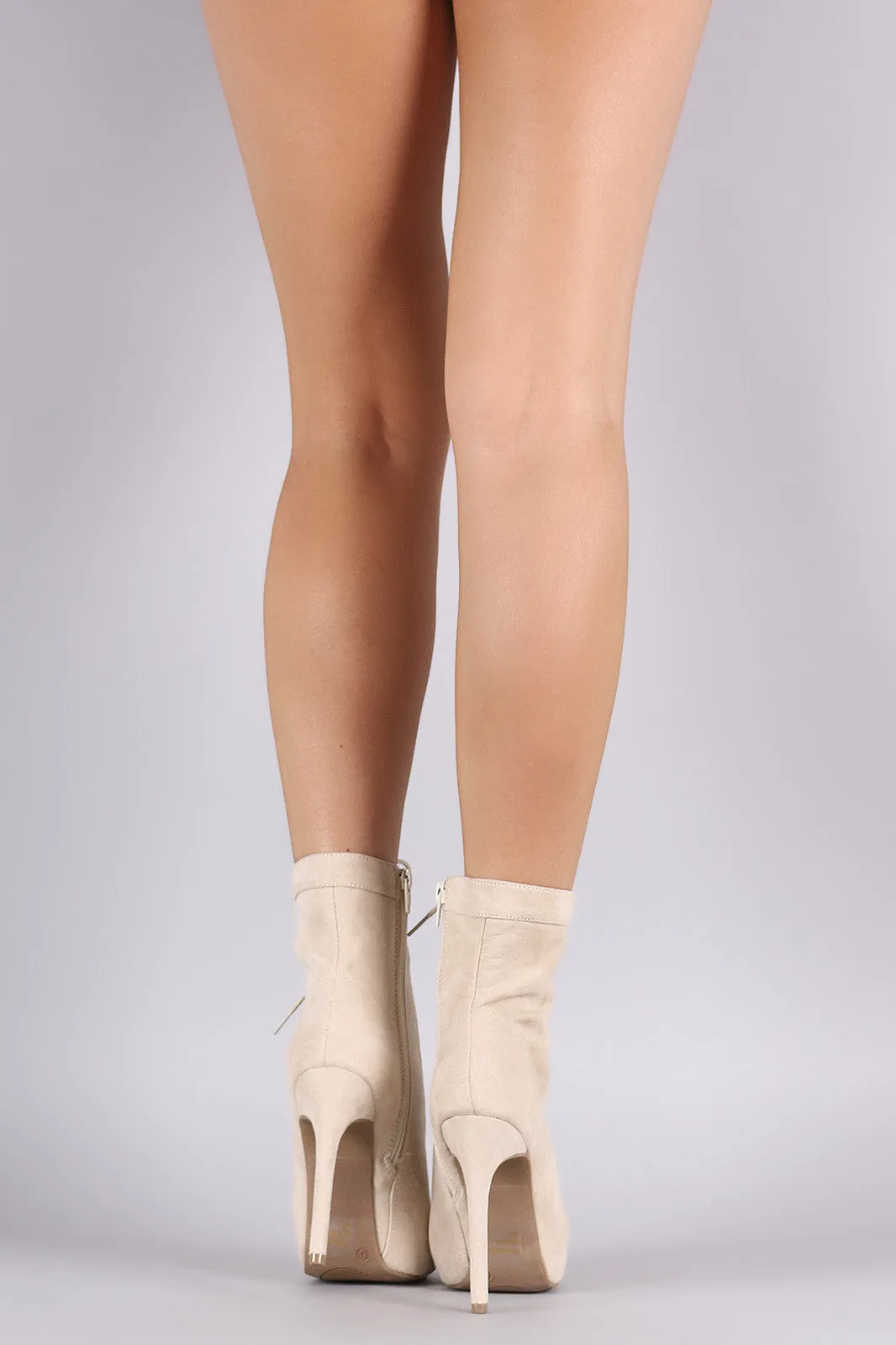 Ada - Stiletto Heeled Ankle Boots