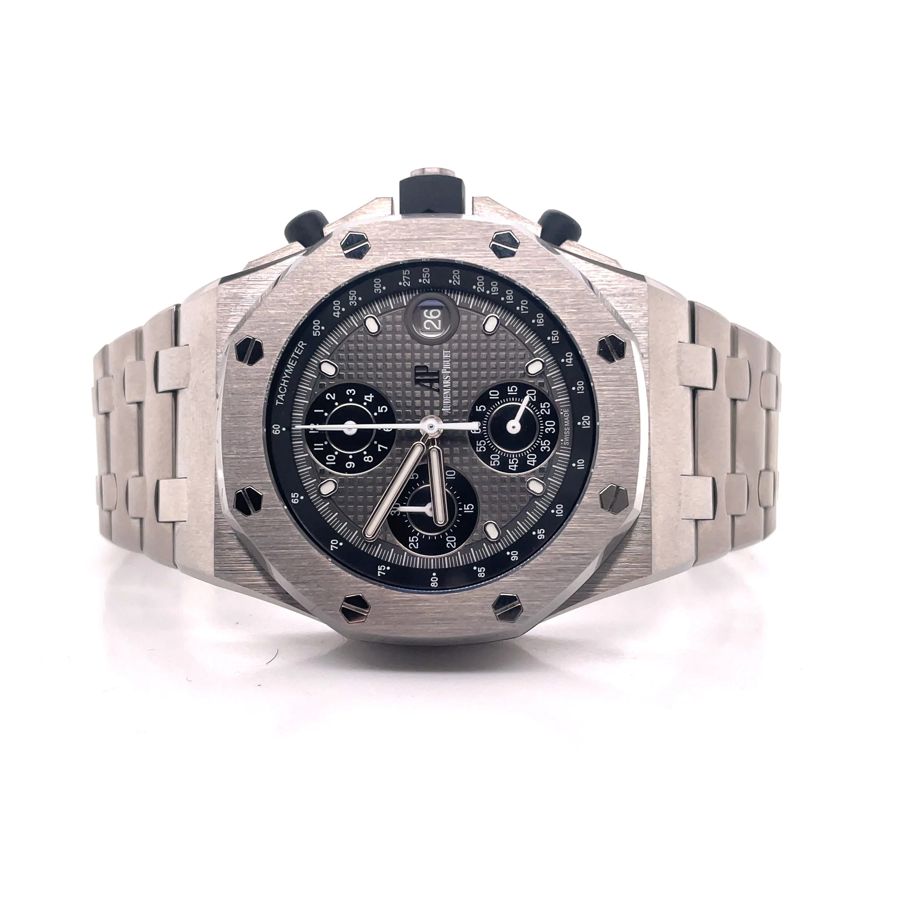 Audemars Piguet Royal Oak Offshore Flyback Chronograph 42mm Titanium 26238TI.OO.2000TI.01 Box and Papers Unworn