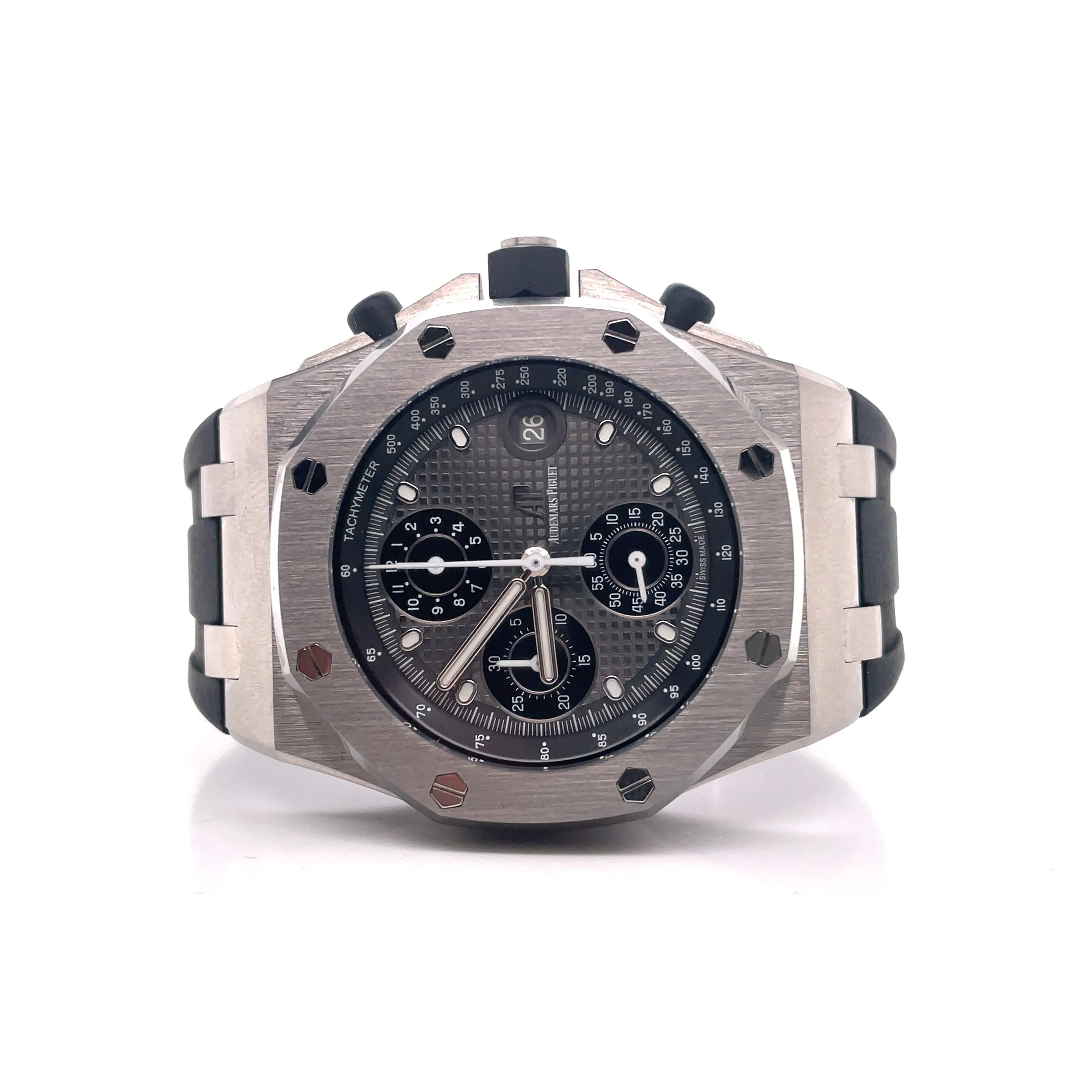 Audemars Piguet Royal Oak Offshore Flyback Chronograph 42mm Titanium 26238TI.OO.2000TI.01 Box and Papers Unworn