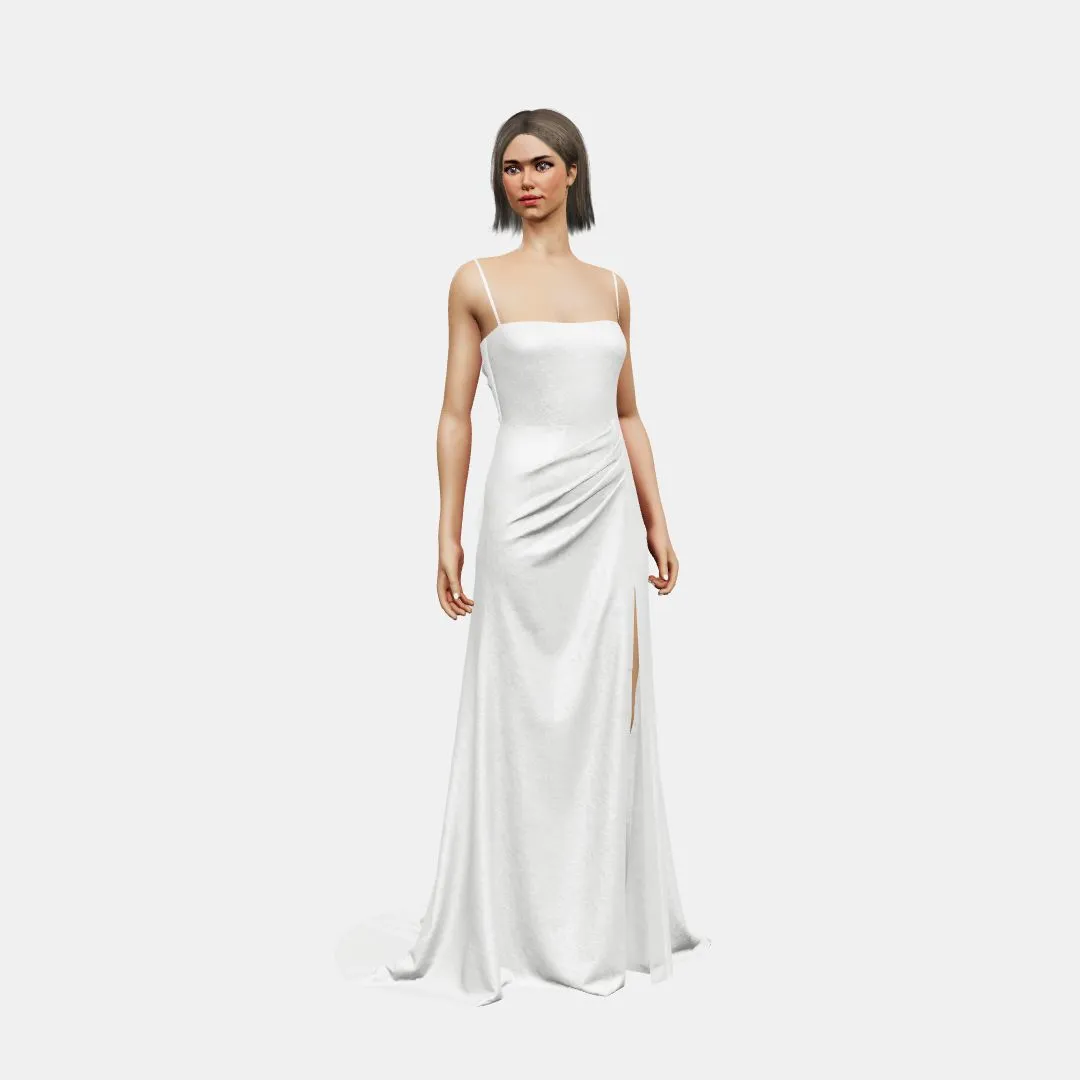 Bandeau and ties   draped