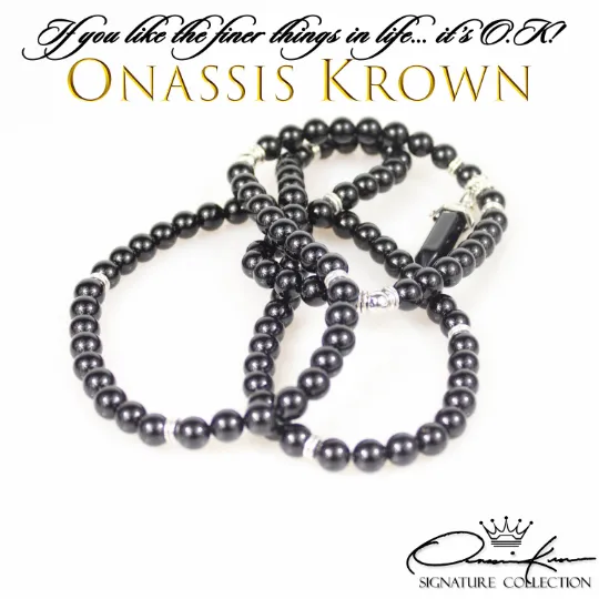Black Onyx Mala Prayer Beads