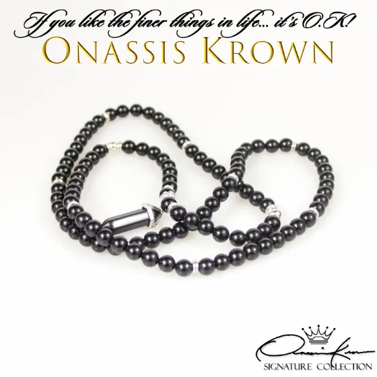 Black Onyx Mala Prayer Beads