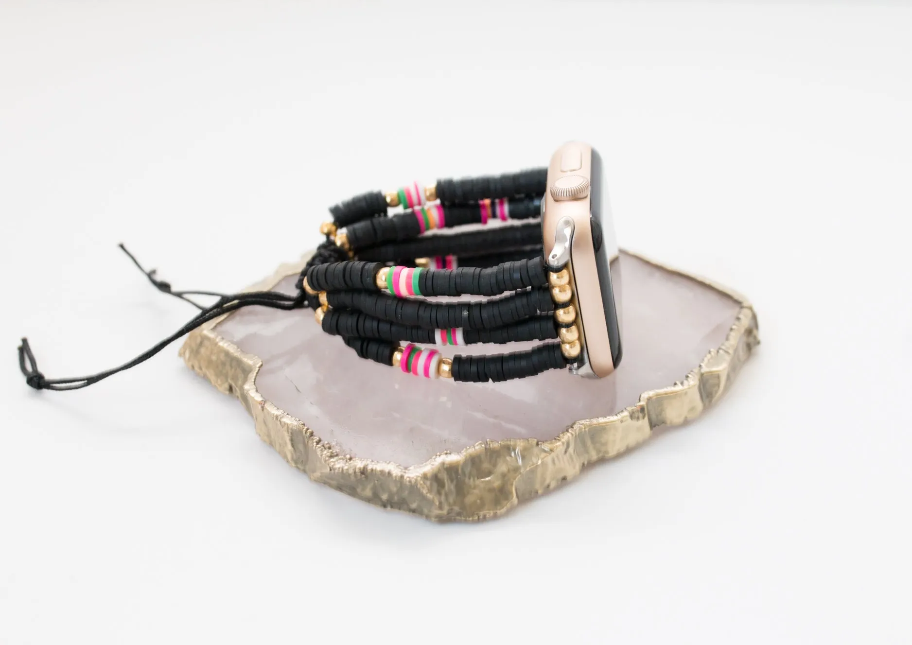 Boho Beaded Apple Bracelet