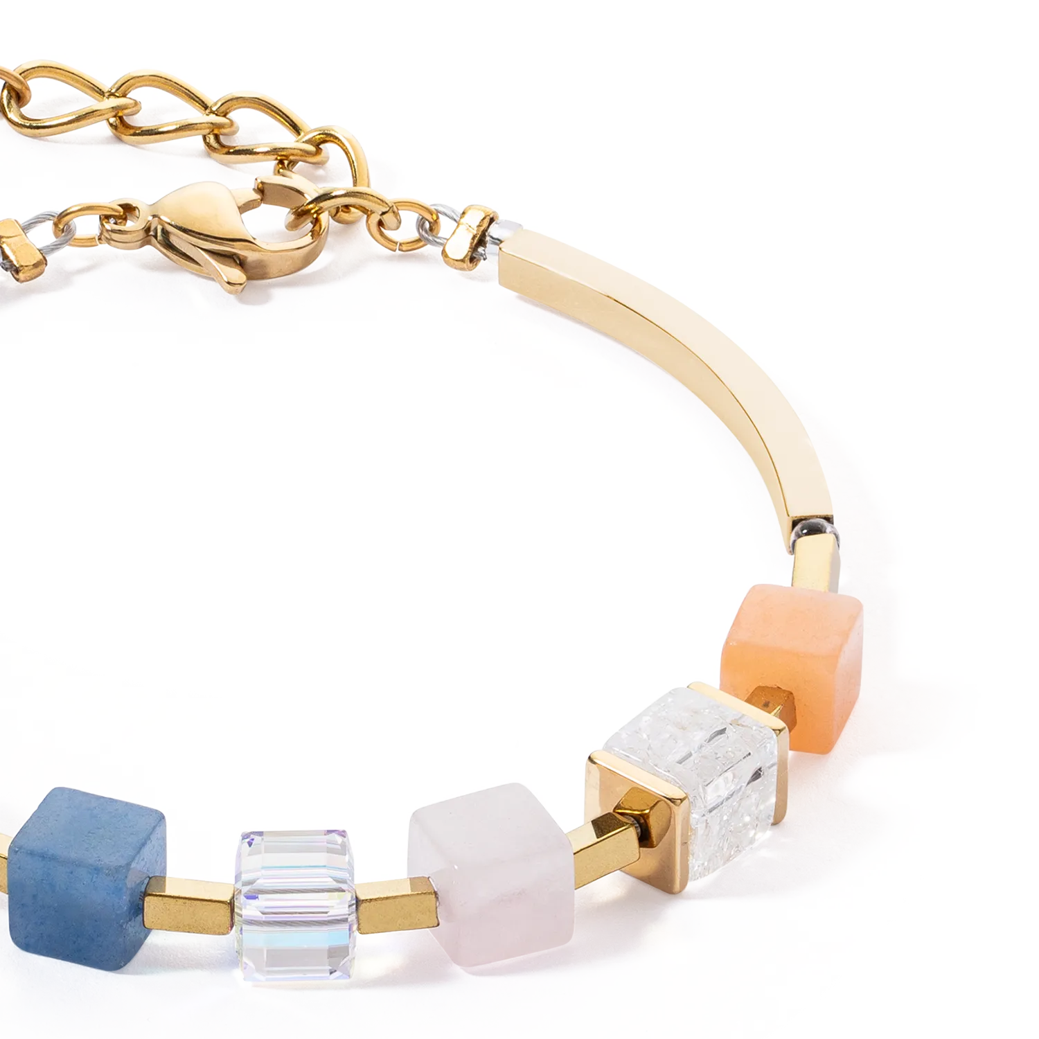 Bracelet Precious Statement Cubes multicolour-gentle