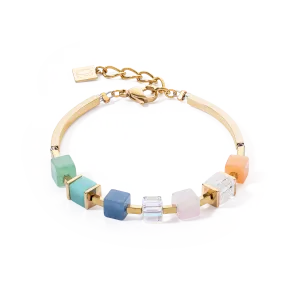 Bracelet Precious Statement Cubes multicolour-gentle