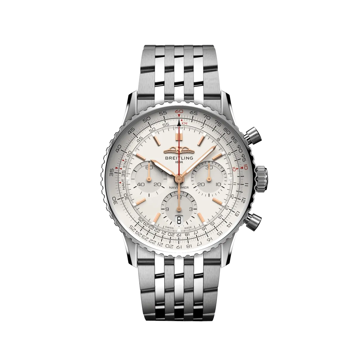 Breitling Navitimer B01 Chronograph 41 - Silver Dial