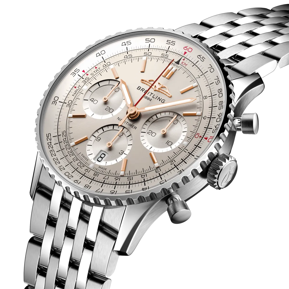 Breitling Navitimer B01 Chronograph 41 - Silver Dial