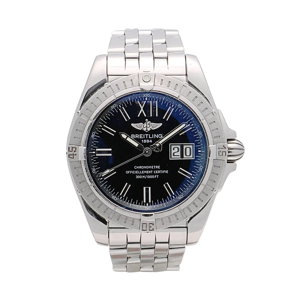 Breitling Windrider Galactic Cockpit 41 Automatic Watch A49350 (Pre-Owned)