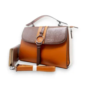 BS Fashion Flap Crossbody Handbag Set with Wallet