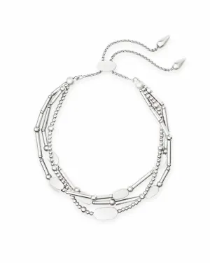 Chantal Beaded Bracelet in Silver by Kendra Scott