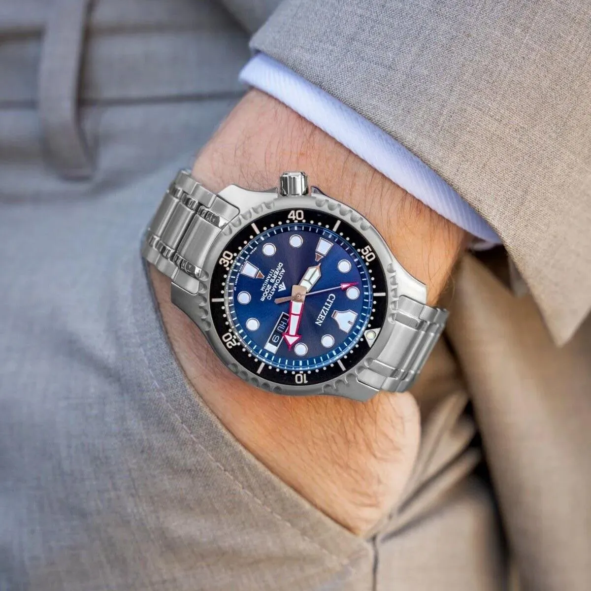 Citizen Promaster Titanium Watch NY0100-50M