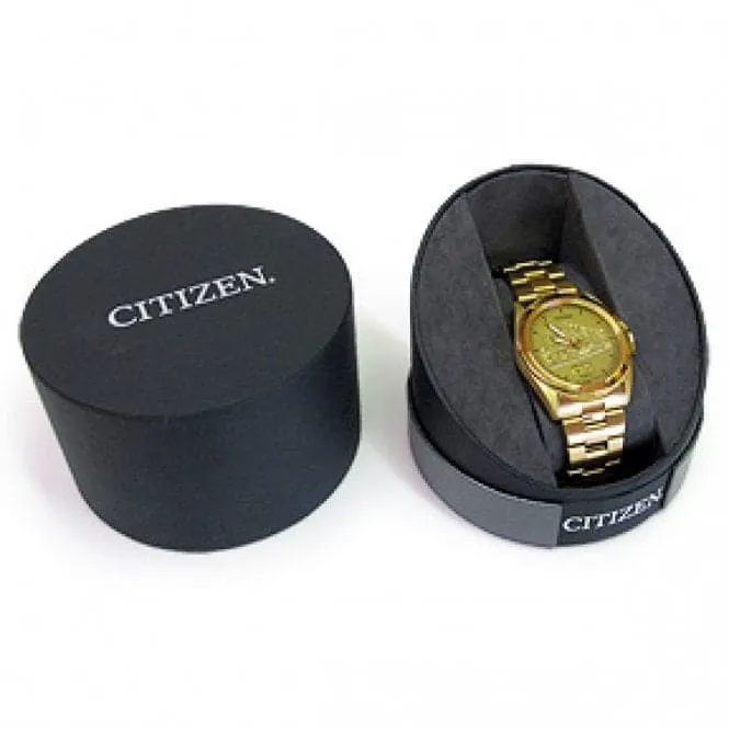 Citizen Womens Two Tone Rose Gold Watch EM0556-87D