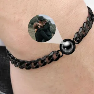 Custom Photo Projection Cuban Bracelet