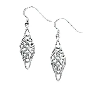 Elliptical Celtic Knot Earrings