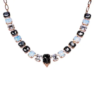 Emerald Cut Trio Cluster Necklace in "Ice Queen" *Custom*