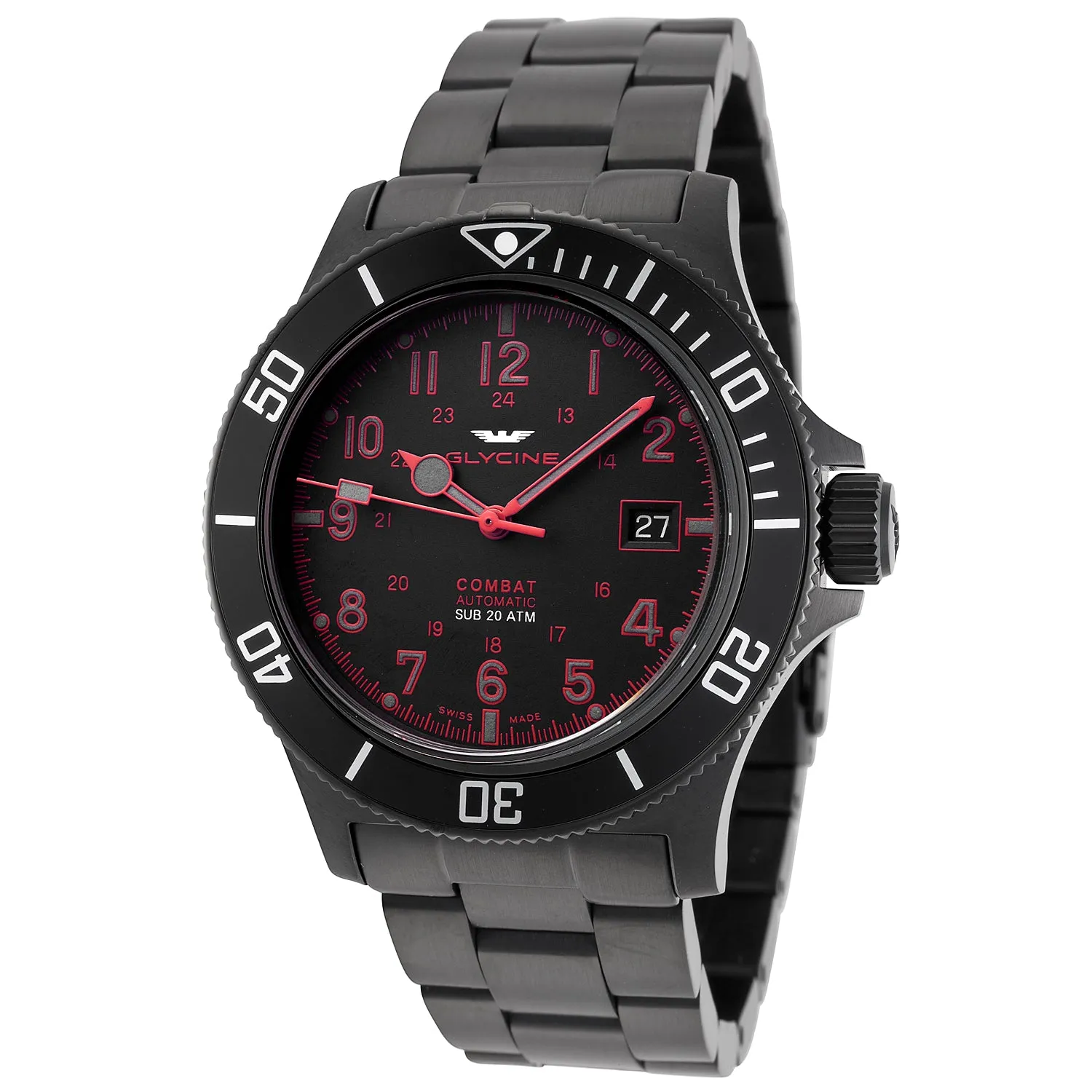 Glycine Men's Combat Sub 42mm Automatic Watch GL0080