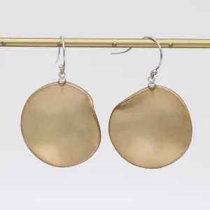 Gold Tone Kemina Dangle Earrings