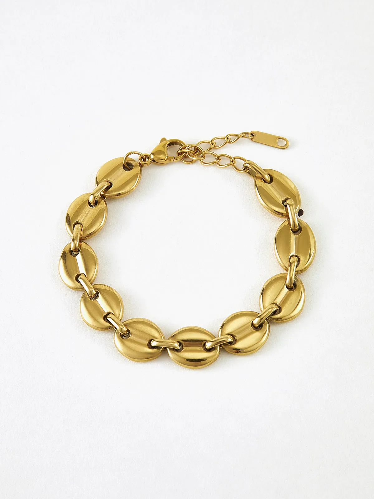 Golden Coffee Bean Bracelet