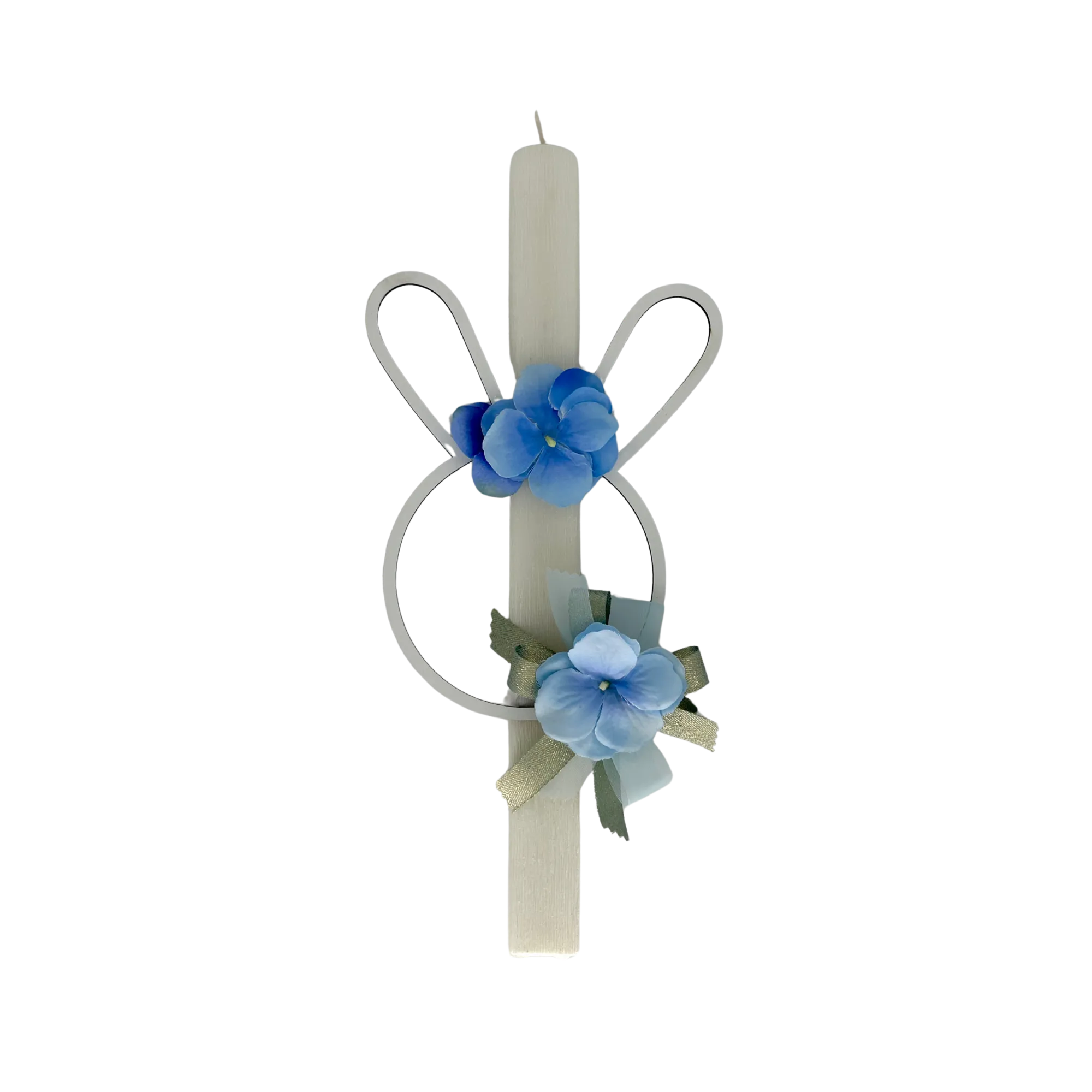 Greek Orthodox Easter Lambades Blue Bunny
