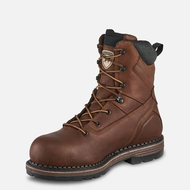 Irish Setter by Red Wing Shoes 83876 Edgerton 8-inch Waterproof Leather Non-Metallic Safety Toe Boot
