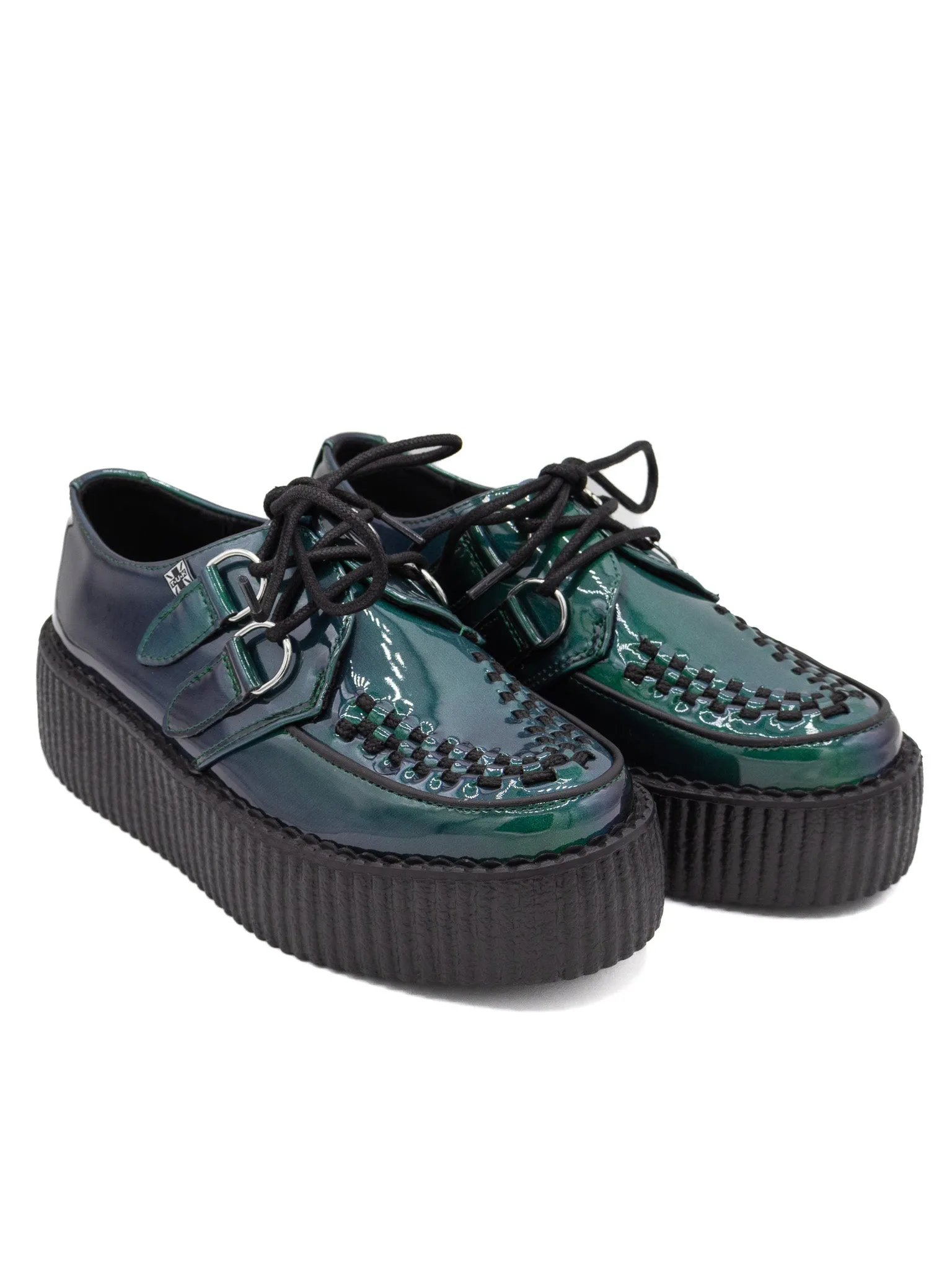 Lazlo Metallic Green Creeper - T.U.K.