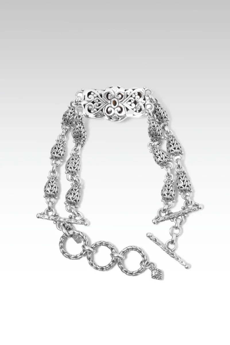 Let Us Sing a New Song Bracelet™ in Green Reflections™ Mystic Quartz