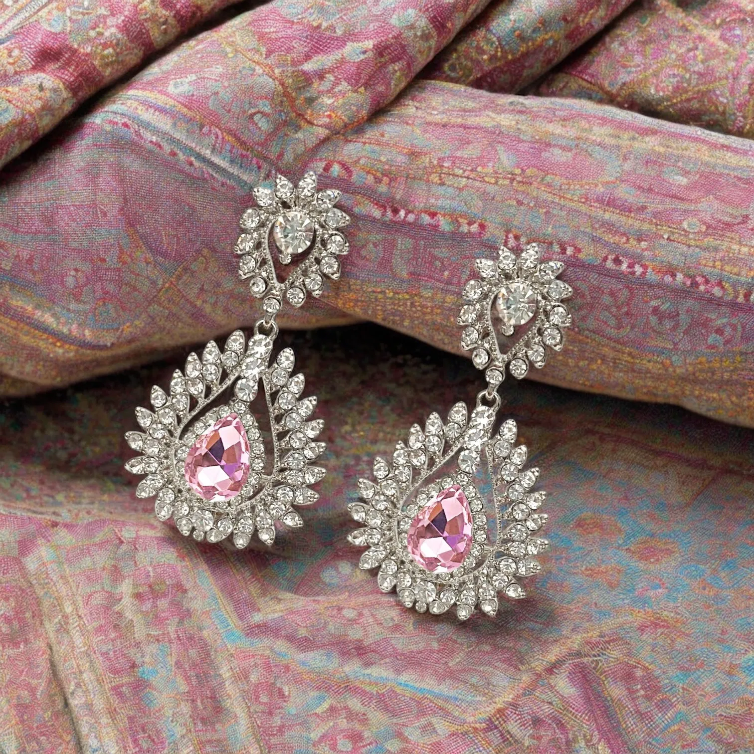 Maisie Earrings - Pink