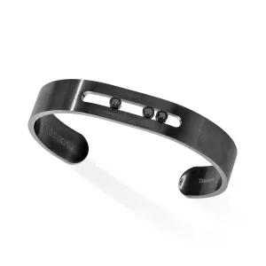 Messika Move Black Titanium Diamond Bracelet