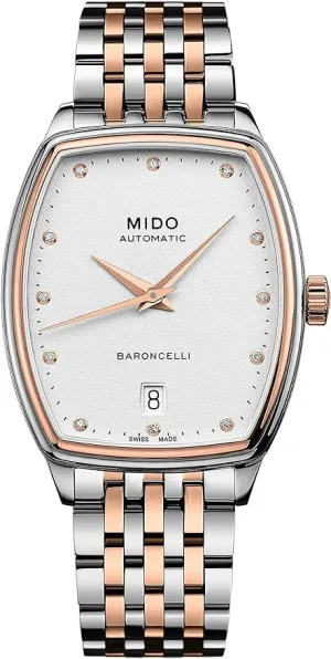 Mido Women's Baroncelli 30.5mm Automatic Watch M0413072201600