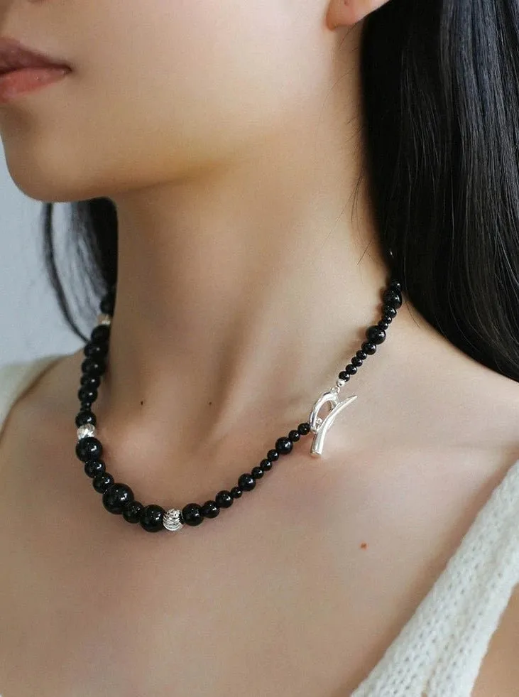 Mystical Black Onyx Necklace
