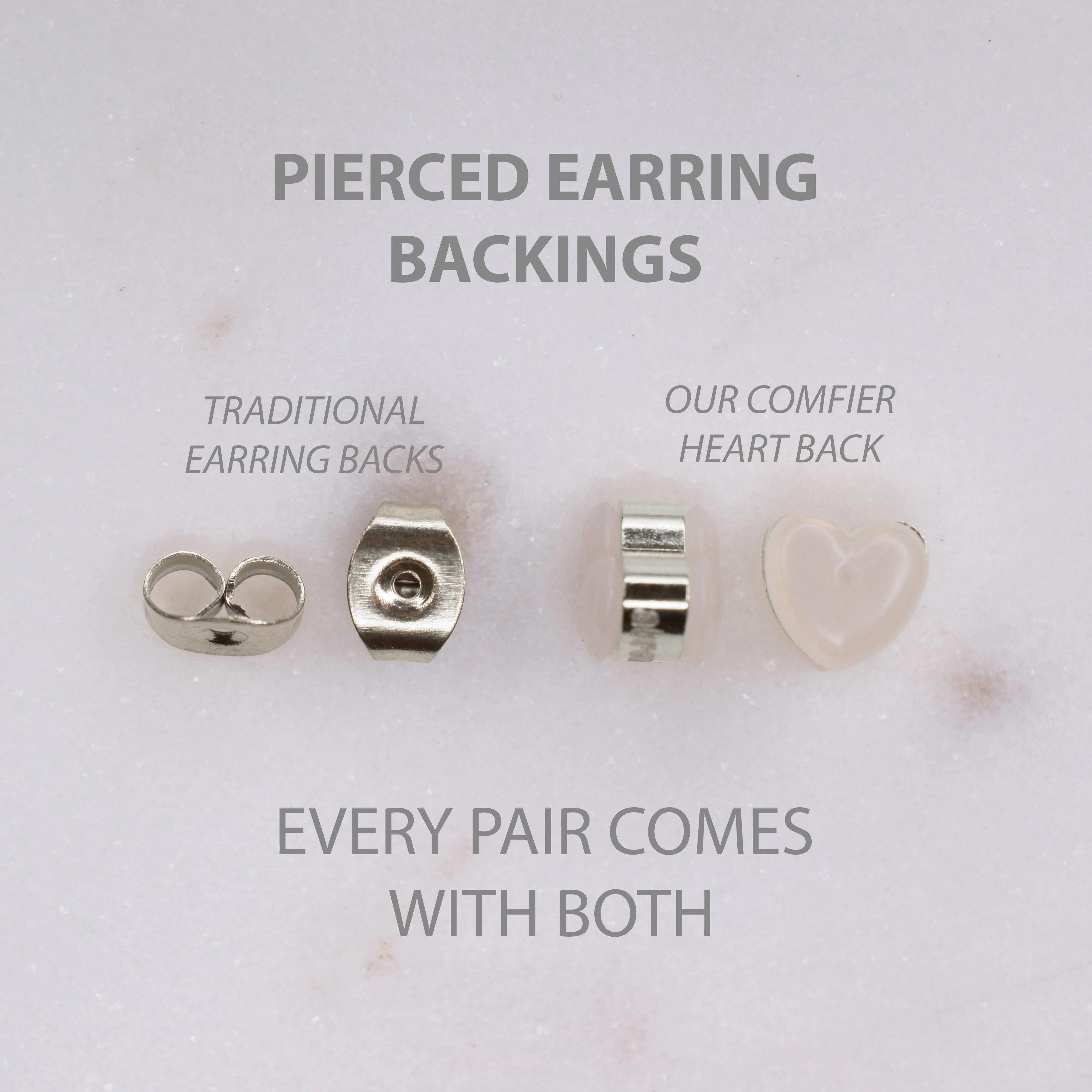 PEARL DANGLE HUGGIE HOOP EARRINGS IN SILVER