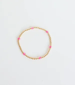 Poppi Bracelet in Hot Pink