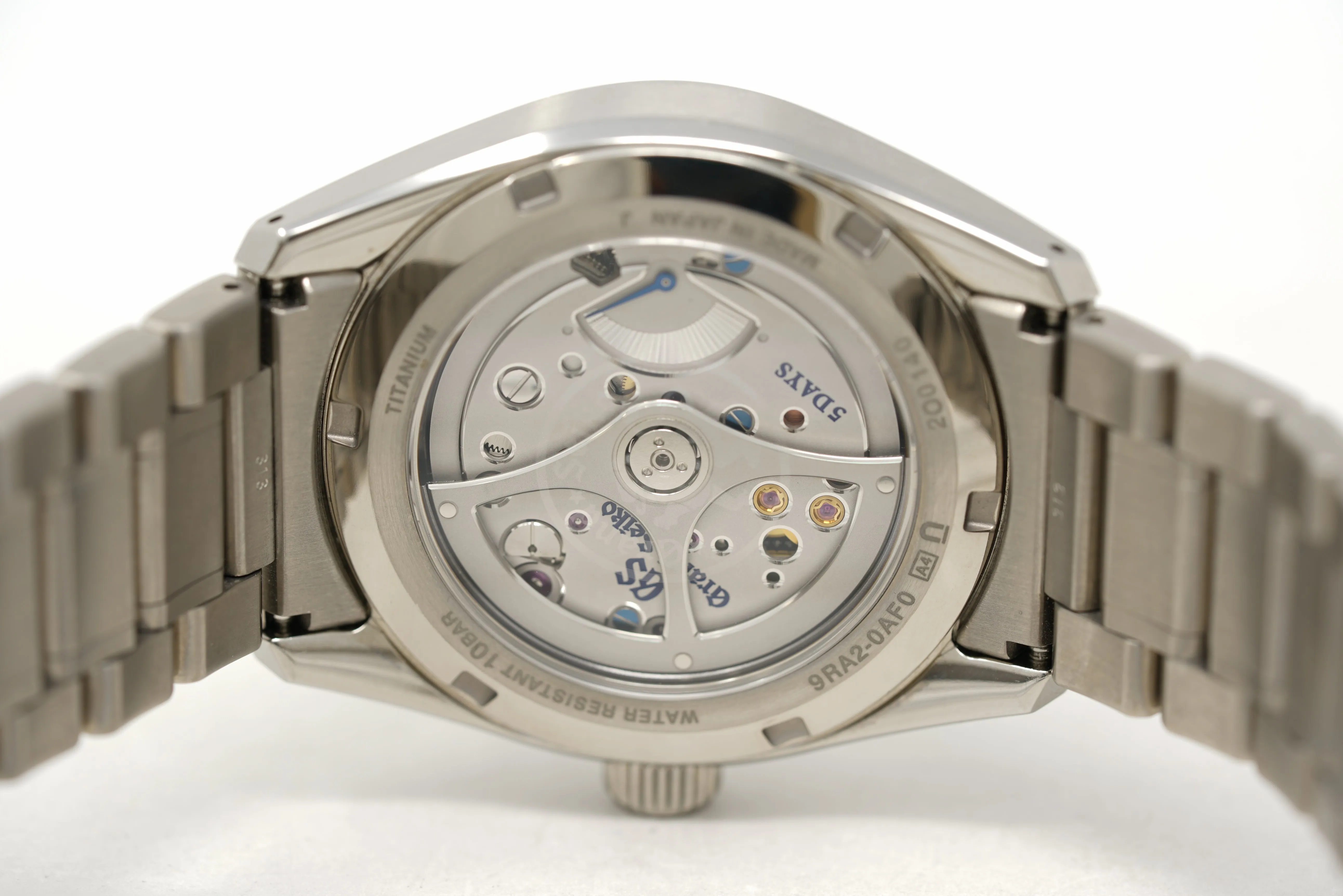 Pre-Owned Grand Seiko Evolution 9 Spring Drive 'Lake Suwa' SLGA019