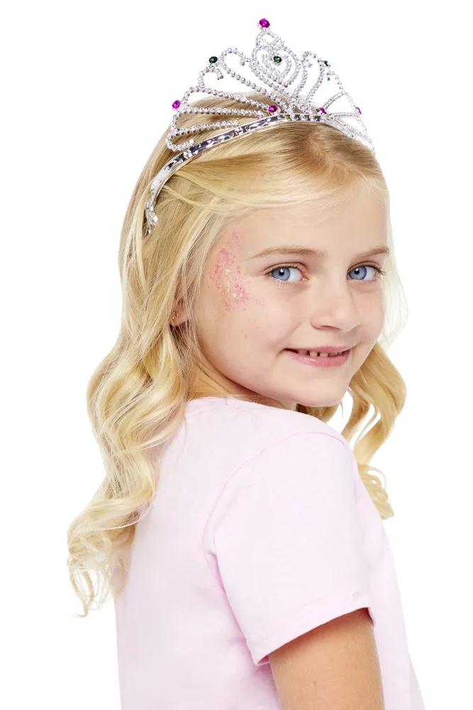 Prinzessinnen Diadem silber