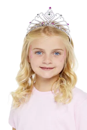 Prinzessinnen Diadem silber