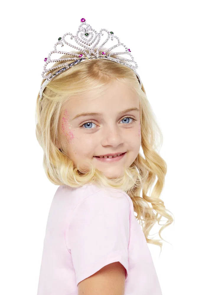 Prinzessinnen Diadem silber
