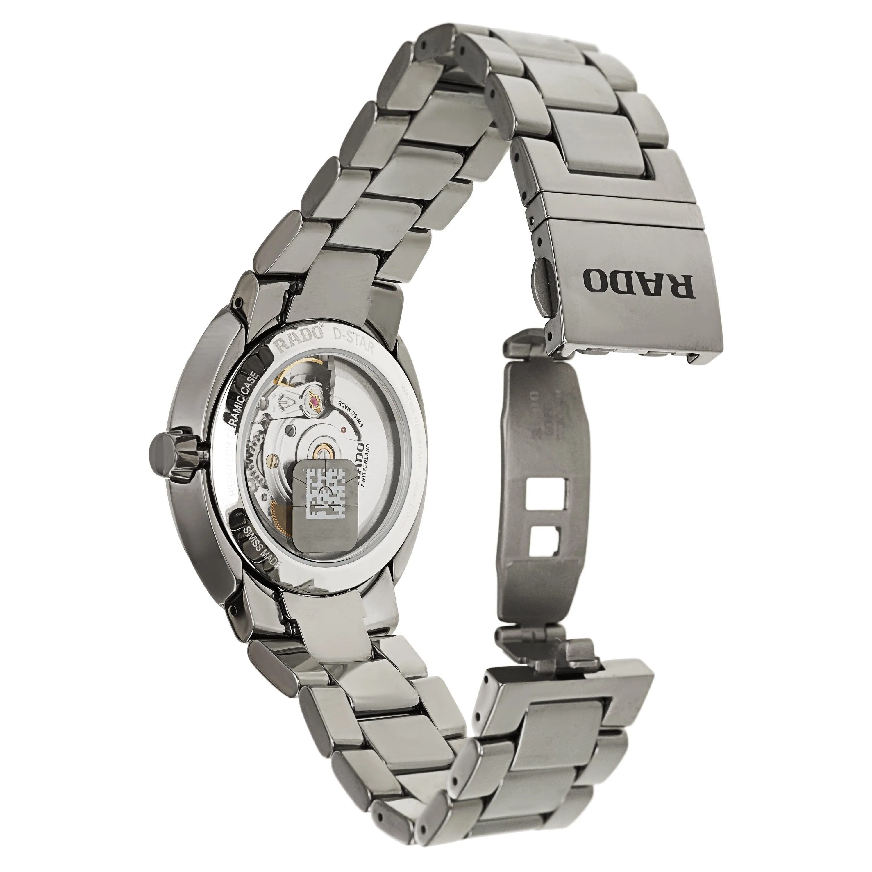 Rado Men's D-Star Ceramic 38.2mm Automatic Watch