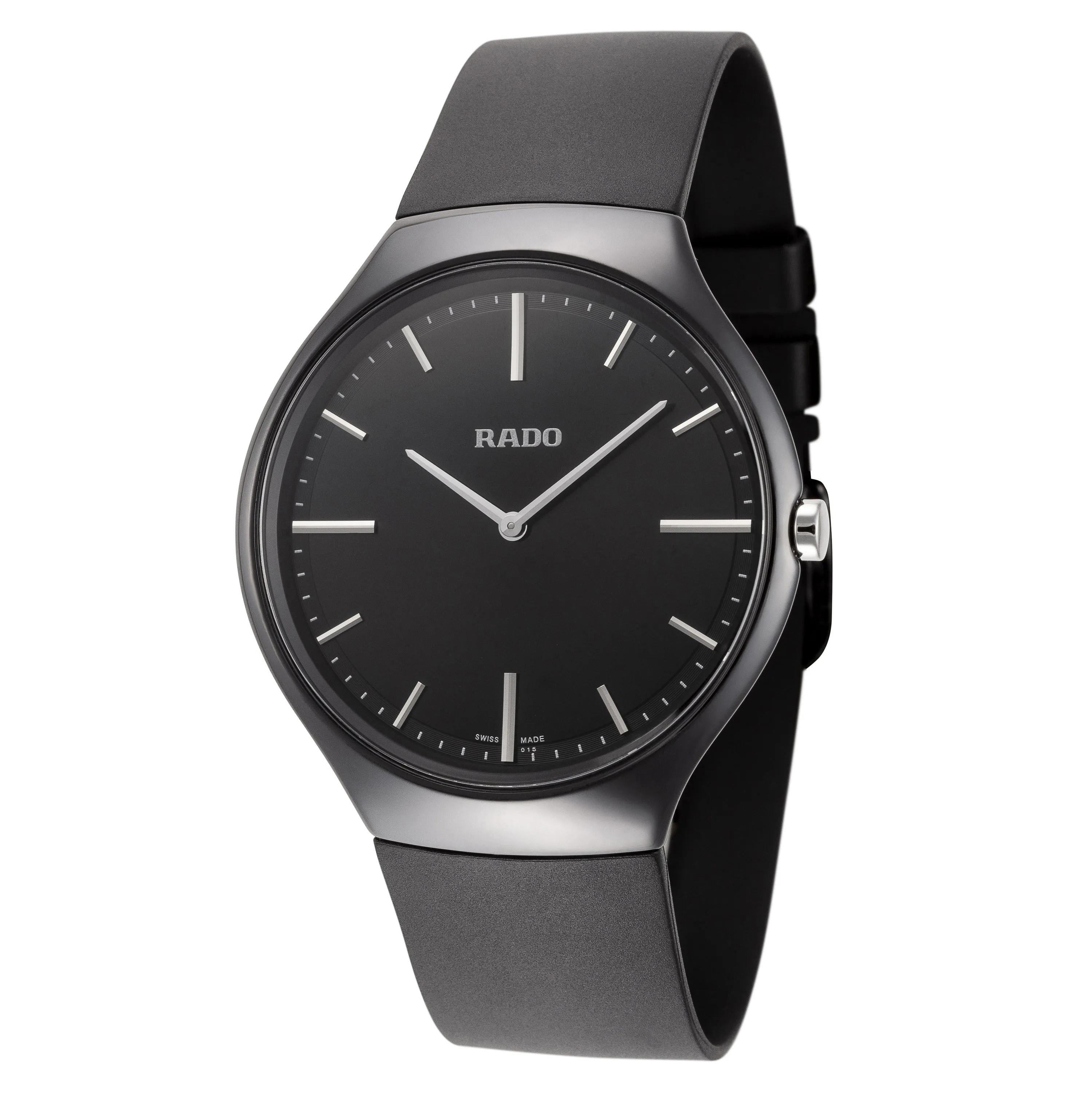 Rado Men's True Thinline Ceramic 39mm Quartz Watch