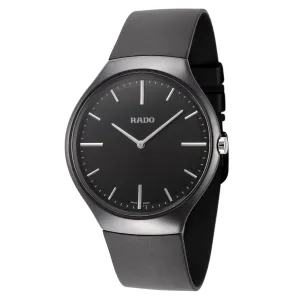 Rado Men's True Thinline Ceramic 39mm Quartz Watch