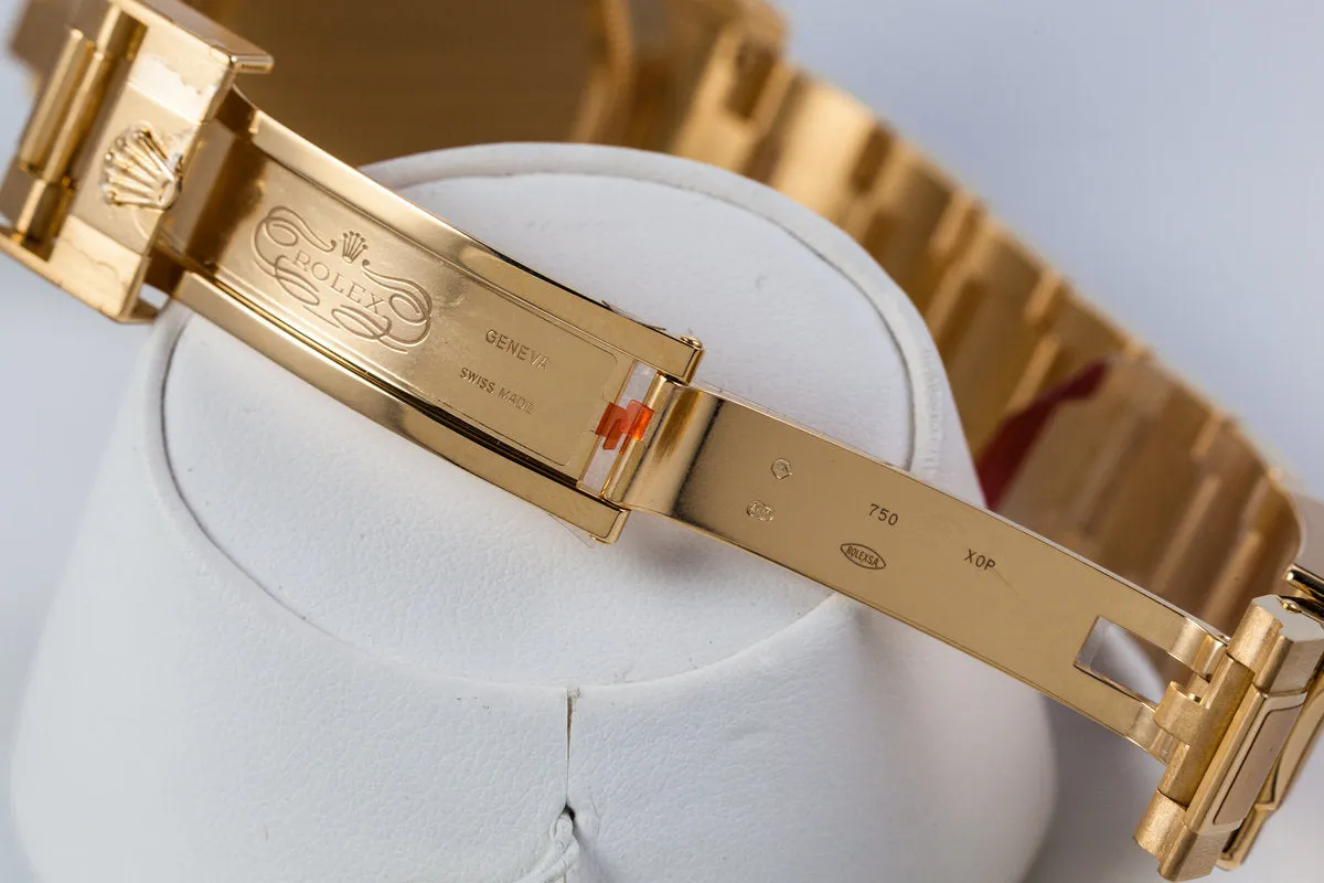 Rolex 18K YG "RAINBOW" Daytona 116528RBOW with Box and Papers