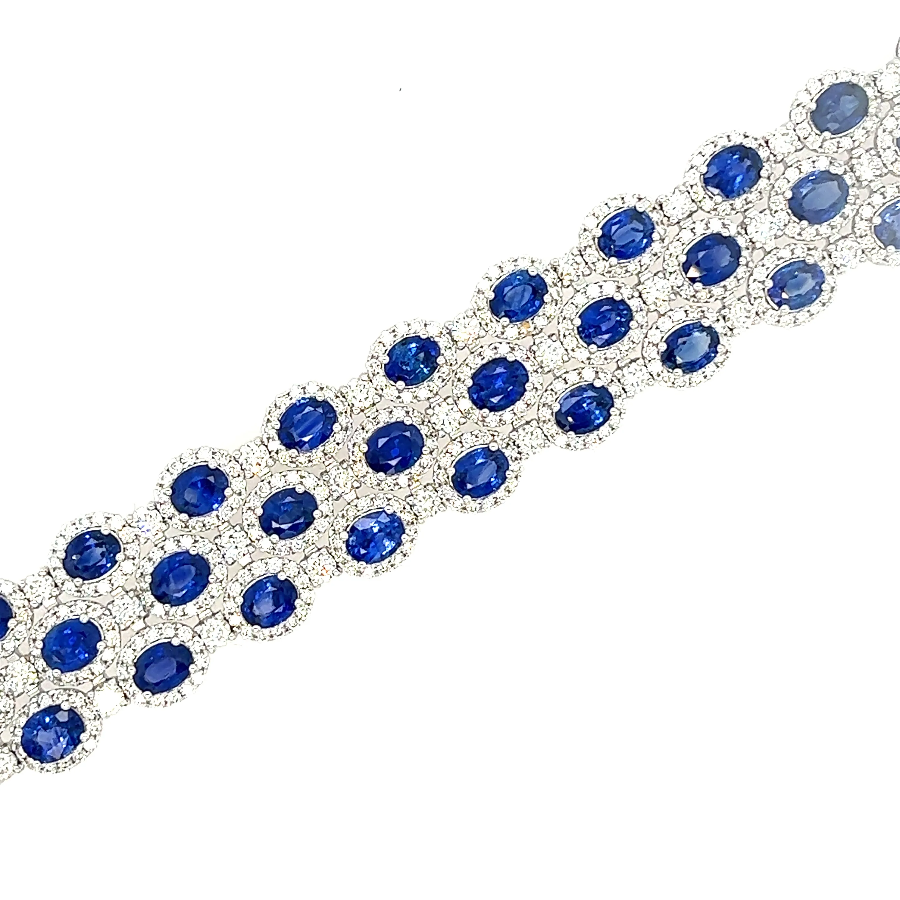 Sapphire and Diamond Bracelet