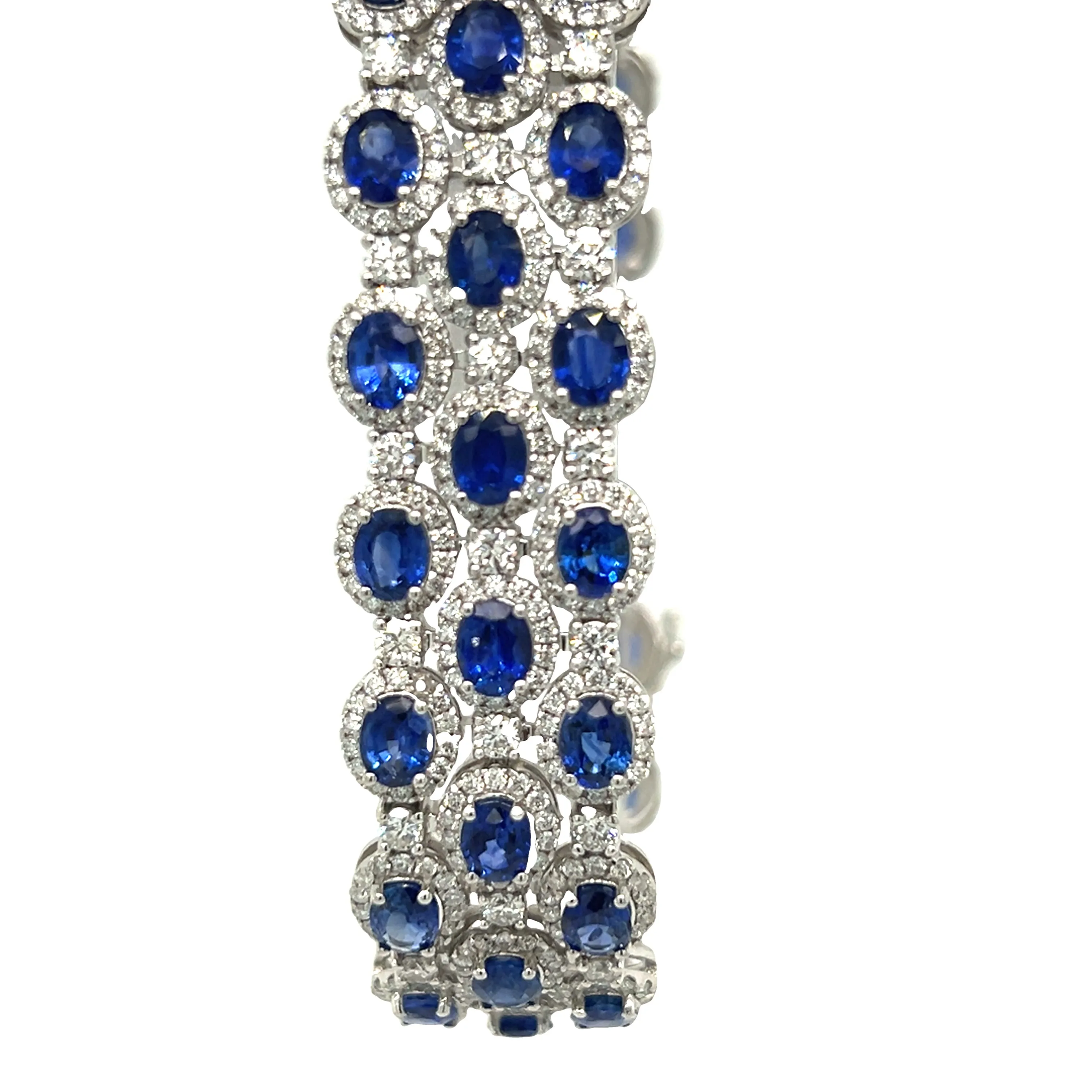 Sapphire and Diamond Bracelet