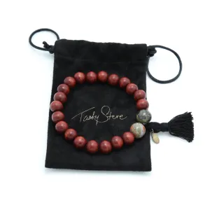 TASTY STEVE - 'Stone Bracelet' - Mahogany